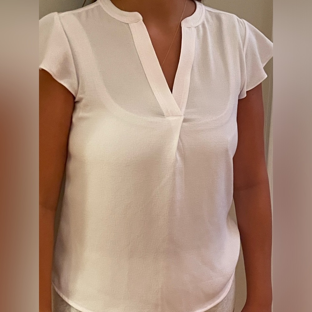 Calvin Klein white blouse